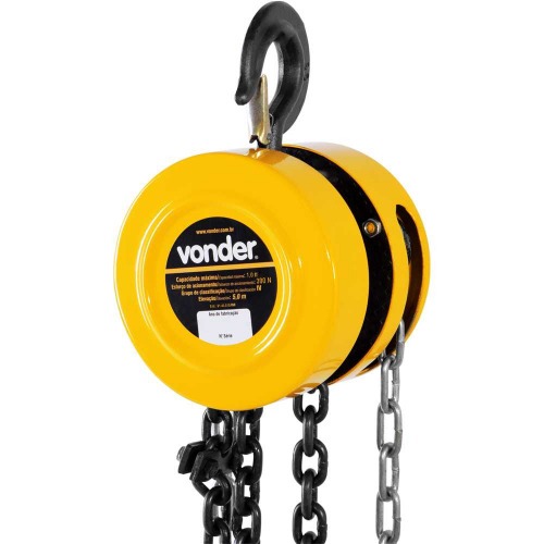 Talha manual capacidade de 1 tonelada com corrente de 3 metros Talha manual capacidade de 1 tonelada com corrente de 3 metros