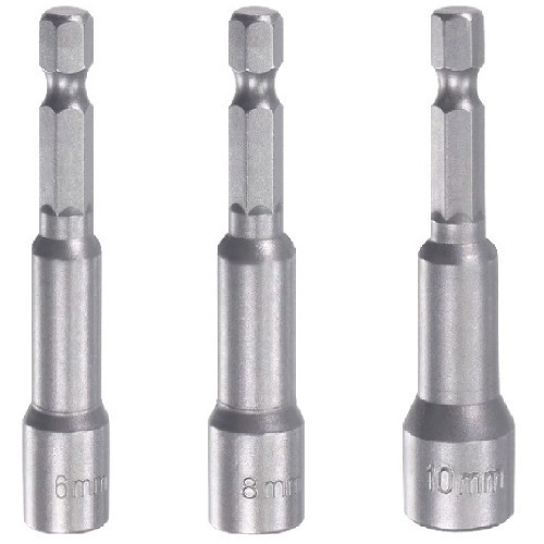 Jogo de soquete magn�tico 6 a 13 mm encaixe de 1/4