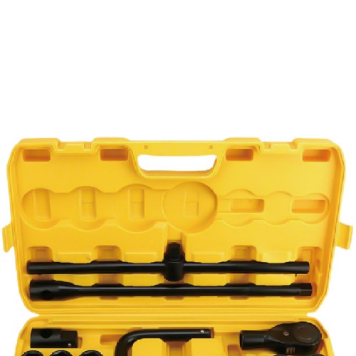 Jogo de soquete sextavado 21 a 55 mm encaixe 3/4