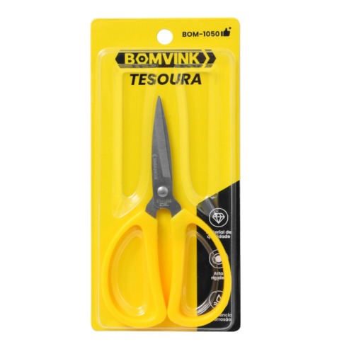 Tesoura manual uso em geral 150 mm - BOM-1050 Tesoura manual uso em geral 150 mm - BOM-1050