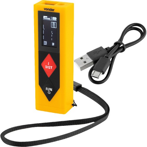 Trena a laser com leitura até 30 m - Compacto Trena a laser com leitura até 30 m - Compacto