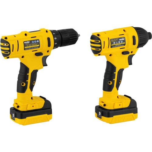 Combo Furadeira Parafusadeira PFV 120 + Parafusadeira de Impacto 12V PBV 012I - PFBV 012  110V/220V