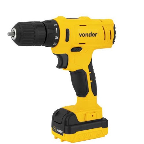 Combo Furadeira Parafusadeira PFV 120 + Parafusadeira de Impacto 12V PBV 012I - PFBV 012  110V/220V