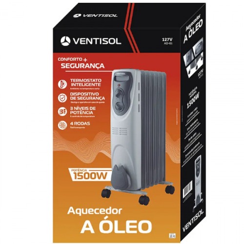 Aquecedor el�trico 1.500 watts a �leo - AO-01  110V