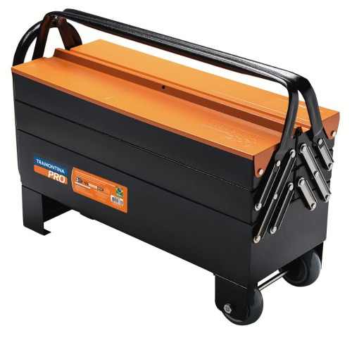 Caixa com rodas para ferramentas com 60 pe�as - Cargobox