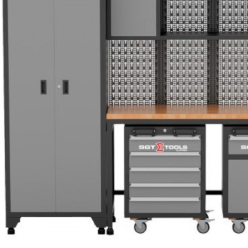 Arm�rio modular para oficina cinza - 1205100653