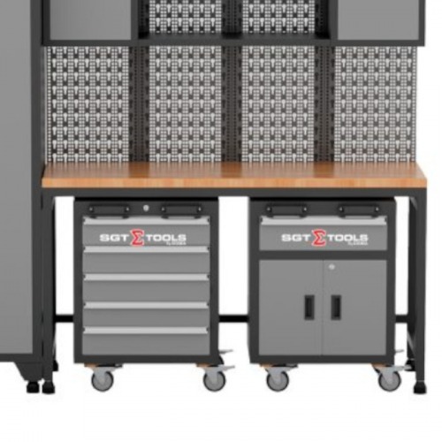 Arm�rio modular para oficina cinza - 1205100653