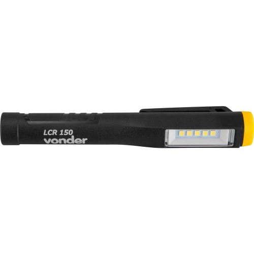 Lanterna caneta em pl�stico e borracha a bateria - LCR 150