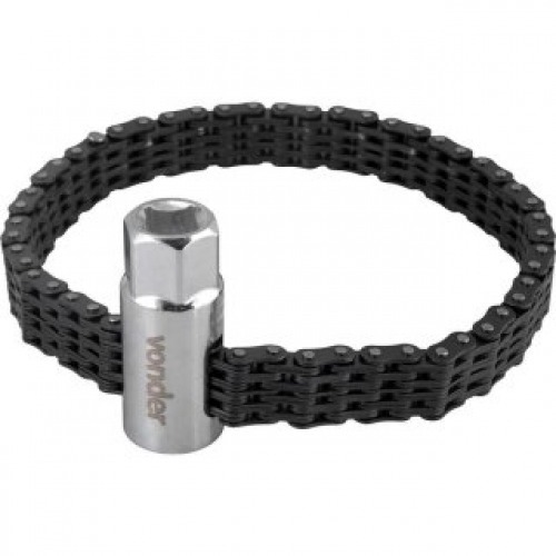 Saca filtro de óleo com corrente dupla ajustável até 143 mm Saca filtro de óleo com corrente dupla ajustável até 143 mm