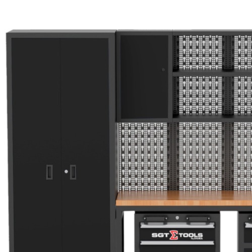 Arm�rio modular para oficina preto - 1205100652