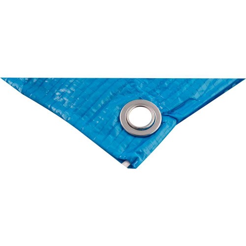 Lona de polietileno 8 x 6 m 100 micra azul