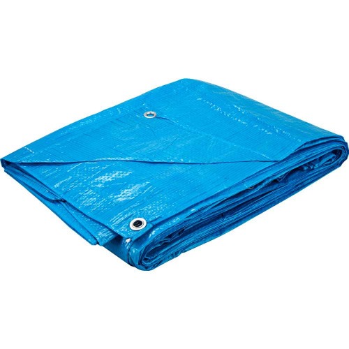 Lona de polietileno 5 x 3 m 100 micra azul Lona de polietileno 5 x 3 m 100 micra azul