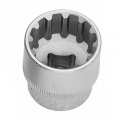Soquete estriado 12 mm encaixe 3/8 Soquete estriado 12 mm encaixe 3/8