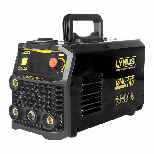 Inversora de solda Multiprocesso 120A para Mig sem gás Eletrodo e Tig - ISML-145 110V/220V Inversora de solda Multiprocesso 120A para Mig sem gás Eletrodo e Tig - ISML-145 110V/220V