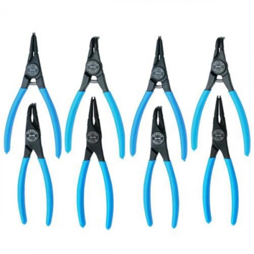 Jogo de alicates para an�is internos e externos 8 pe�as - C8000A-J8