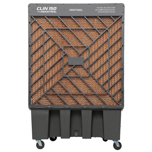 Climatizador de ar portátil evaporativo industrial 150L 150m² 5 em 1 - CLIN 150 220V Climatizador de ar portátil evaporativo industrial 150L 150m² 5 em 1 - CLIN 150 220V