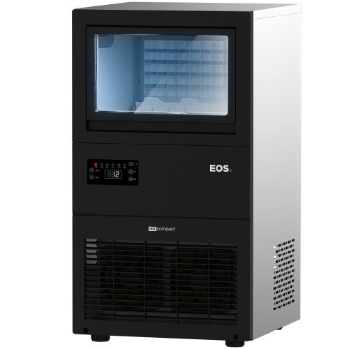 M�quina de gelo 45 Kg com sensor de cesta cheia preta - EMG45  220V