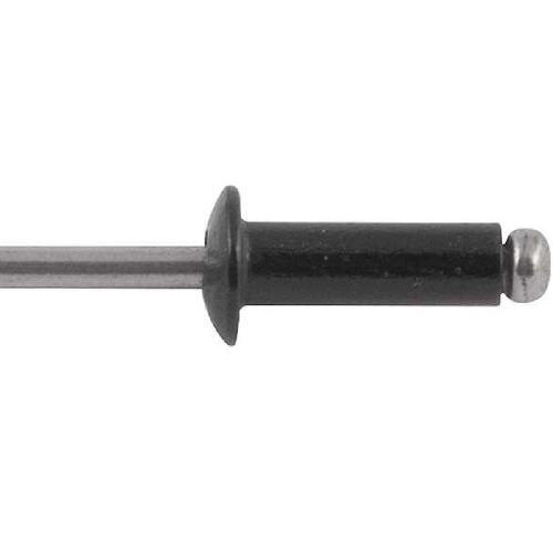 Rebite de repuxo 4 x 16 mm 416 preto com 1000 pe�as