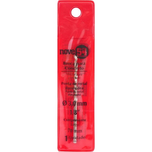 Broca de widea para concreto 3 mm