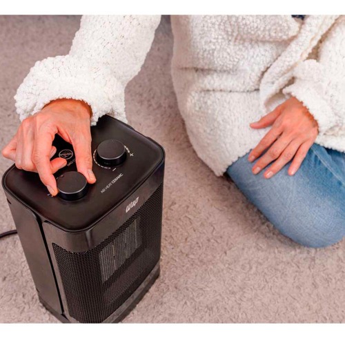 Aquecedor el�trico 1500W 3 em 1 com 2 n�veis de aquecimento - Air Heat Ceramic  220V