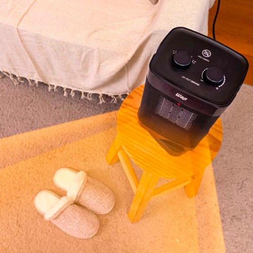 Aquecedor el�trico 1500W 3 em 1 com 2 n�veis de aquecimento - Air Heat Ceramic  110V