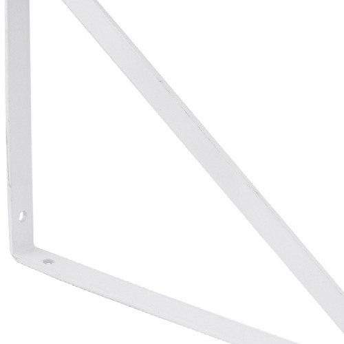 Cantoneira tipo m�o francesa 20 cm branca