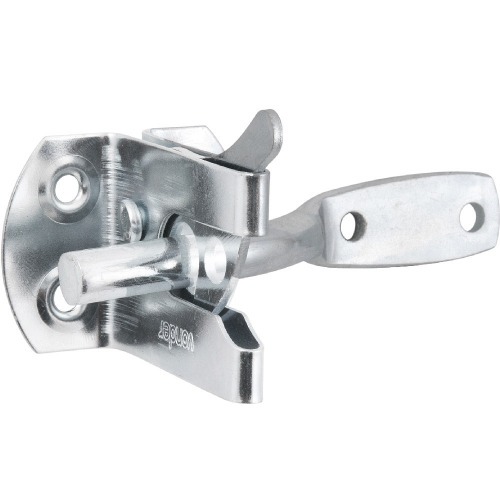 Fecho autom�tico zincado para port�o em a�o carbono