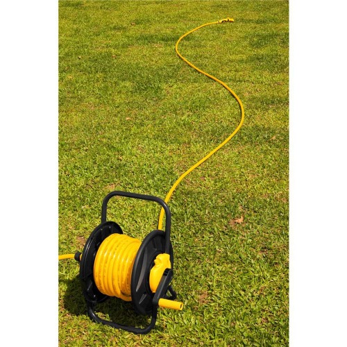 Suporte enrolador para mangueira at� 30 metros