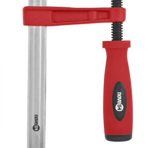 Grampo tipo sargento 200 mm x 80 mm com ranhuras 