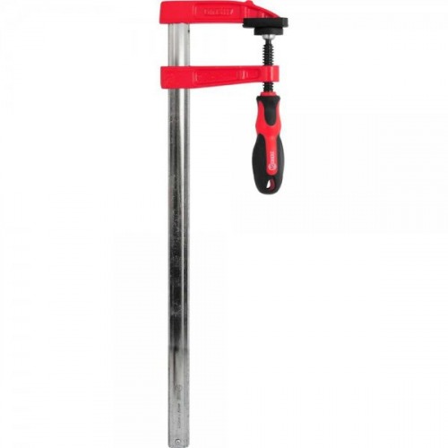 Grampo tipo sargento 400 mm x 80 mm com ranhuras