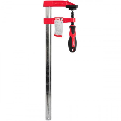 Grampo tipo sargento 400 mm x 80 mm com ranhuras