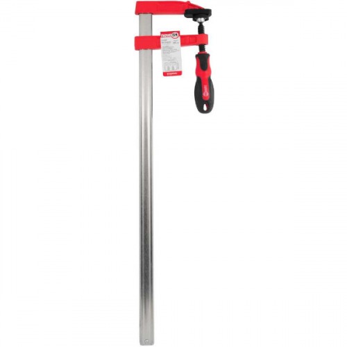 Grampo tipo sargento 500 mm x 80 mm com ranhuras