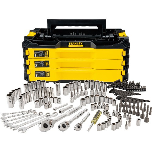 Caixa de ferramentas 3 gavetas com 203 pe�as - STMT17993-LA