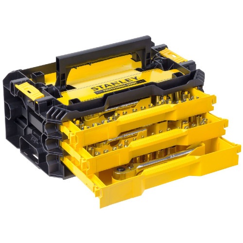 Caixa de ferramentas 3 gavetas com 203 pe�as - STMT17993-LA