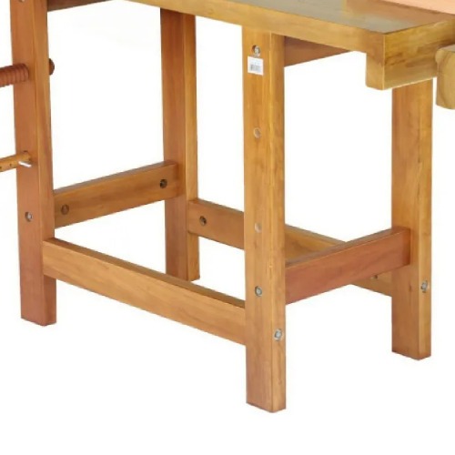 Bancada para marceneiro 1,60 x 0,55 x 0,90 m com 2 morsas - RLLMAD160