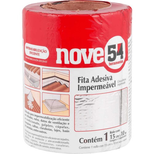 Fita adesiva impermeabilizante 15 cm x 10 m - 11.15.954.015 Fita adesiva impermeabilizante 15 cm x 10 m - 11.15.954.015
