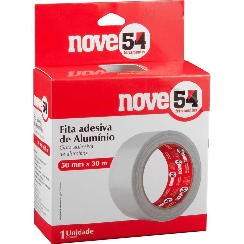 Fita adesiva de alum�nio 50 mm x 30 m 