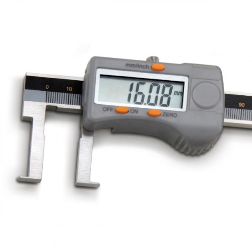 Paquimetro digital pontas tipo lâmina 150 mm leitura 0,01 mm - 100.221 Paquimetro digital pontas tipo lâmina 150 mm leitura 0,01 mm - 100.221