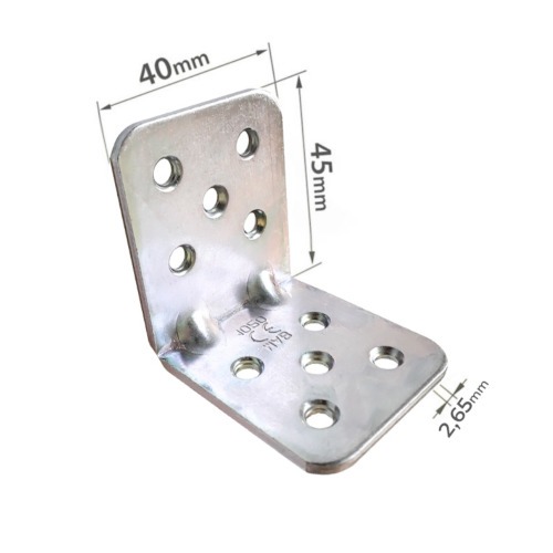 Cantoneira de jun��o 40 x 45 mm - N790