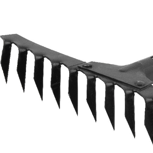 Ancinho sem cabo com 12 dentes