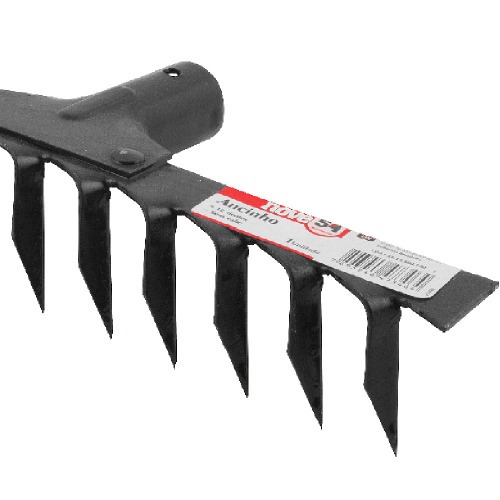 Ancinho sem cabo com 12 dentes