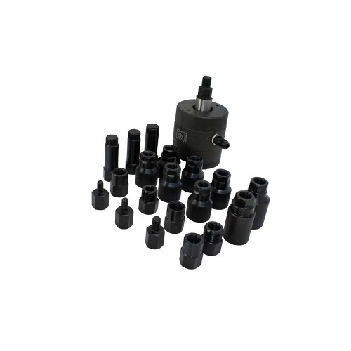 Jogo de ferramentas pneum�ticas para extra��o de bico injetor diesel com 21 pe�as - SGT-9812