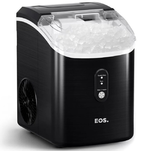 Maquina de gelo 15 kg Nugget ice titanium preta - EMG05 110V Maquina de gelo 15 kg Nugget ice titanium preta - EMG05 110V