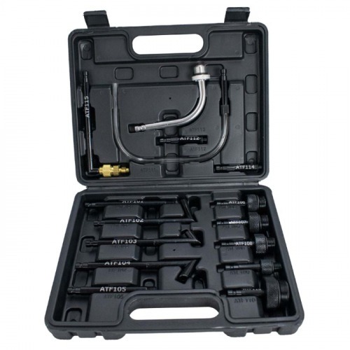 Bomba manual para injetar �leo de cambio com 15 adaptadores