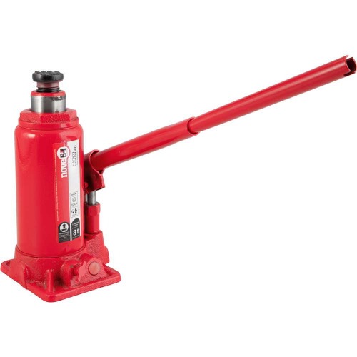 Macaco hidr�ulico tipo garrafa capacidade de 8 toneladas