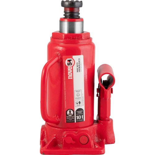 Macaco hidr�ulico tipo garrafa capacidade de 10 toneladas