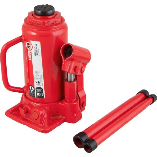 Macaco hidr�ulico tipo garrafa capacidade de 10 toneladas