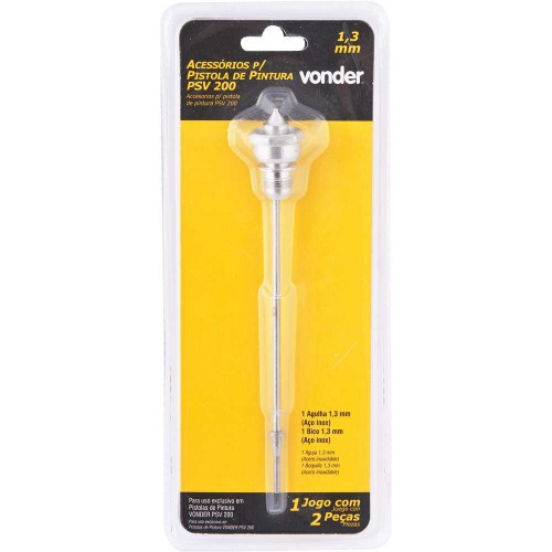 Jogo de agulha e bico de 1,3 mm para pistola de pintura - PSV 200