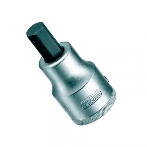 Jogo de soquete com ponta allen 4 a 17 mm aço cromo vanádio com 8 peças - IN 19 Jogo de soquete com ponta allen 4 a 17 mm aço cromo vanádio com 8 peças - IN 19