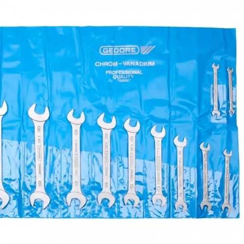 Jogos de chave fixa 6 a 32 mm a�o cromo van�dio com 12 pe�as - Ref 6